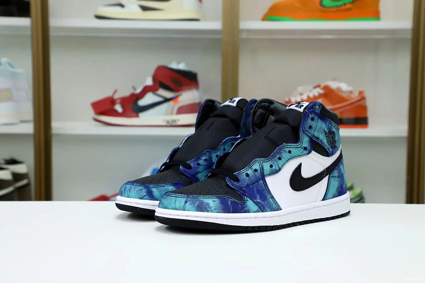 Kimikick Jordan  Air Tie-Dye 1 OG High 0805